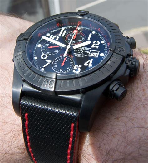 breitling skyland avenger black steel review|Breitling Avenger watch review.